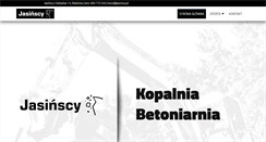 Desktop Screenshot of jasinscy.net