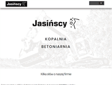 Tablet Screenshot of jasinscy.net
